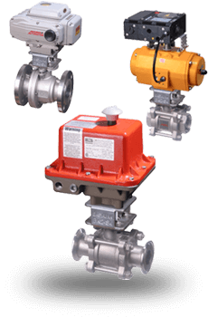 V Series v-port ball valve V Series v-port ball valve